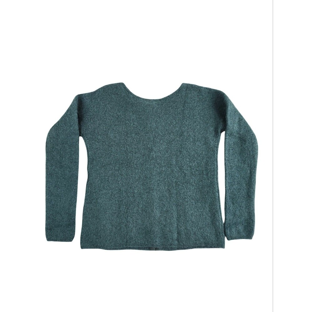 Sézane Gaspard Cardigan Sage Green Mohair Alpaca Blend Knit Sweater Small - Picture 6 of 8